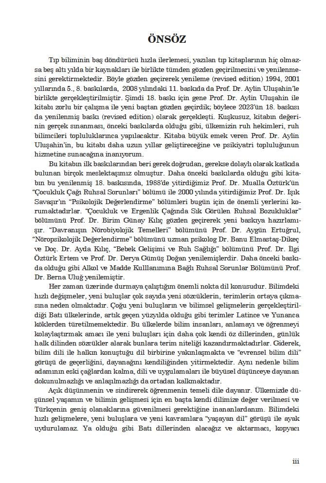 Ruh Sağlığı ve Bozuklukları