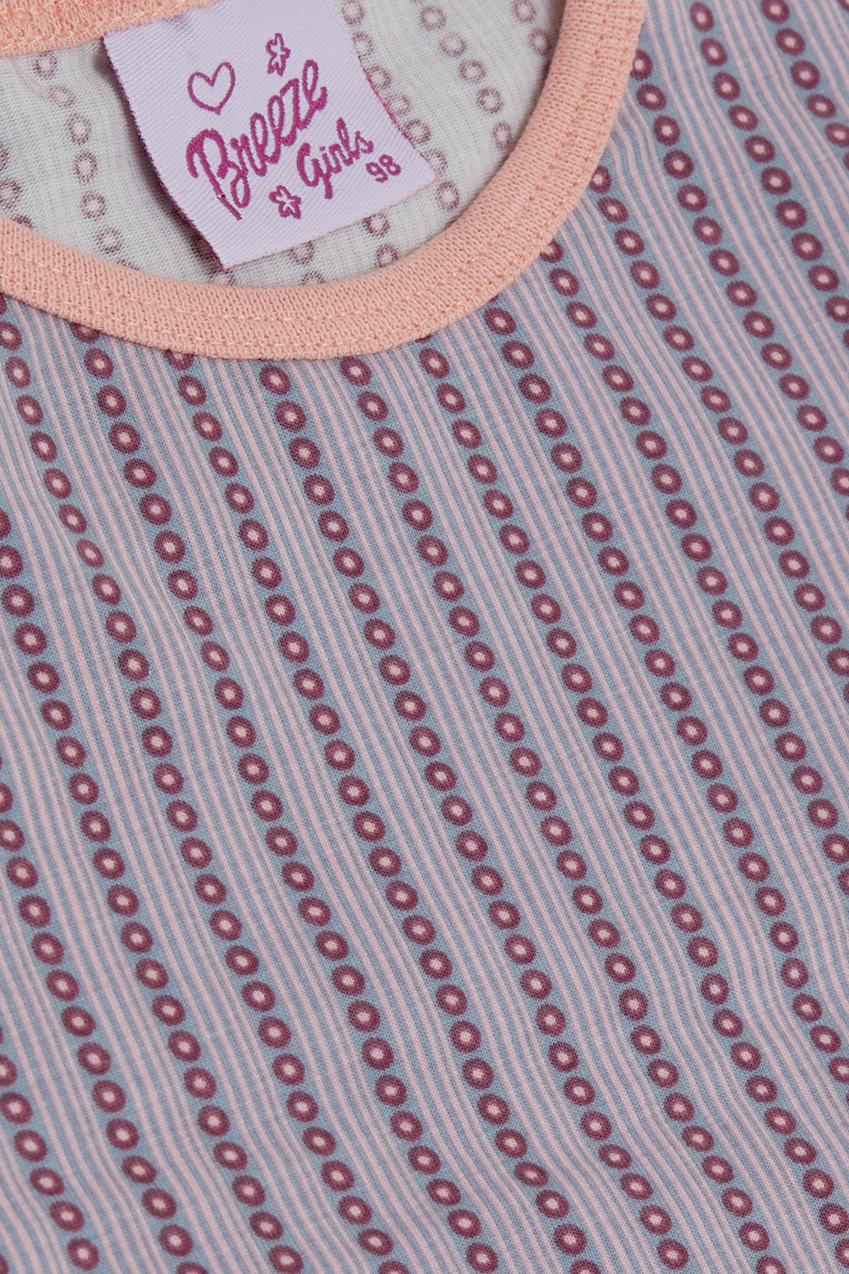 Breeze Kız Bebek Pijama Takımı Desenli Açık Lila (9 Ay-3 Yaş)