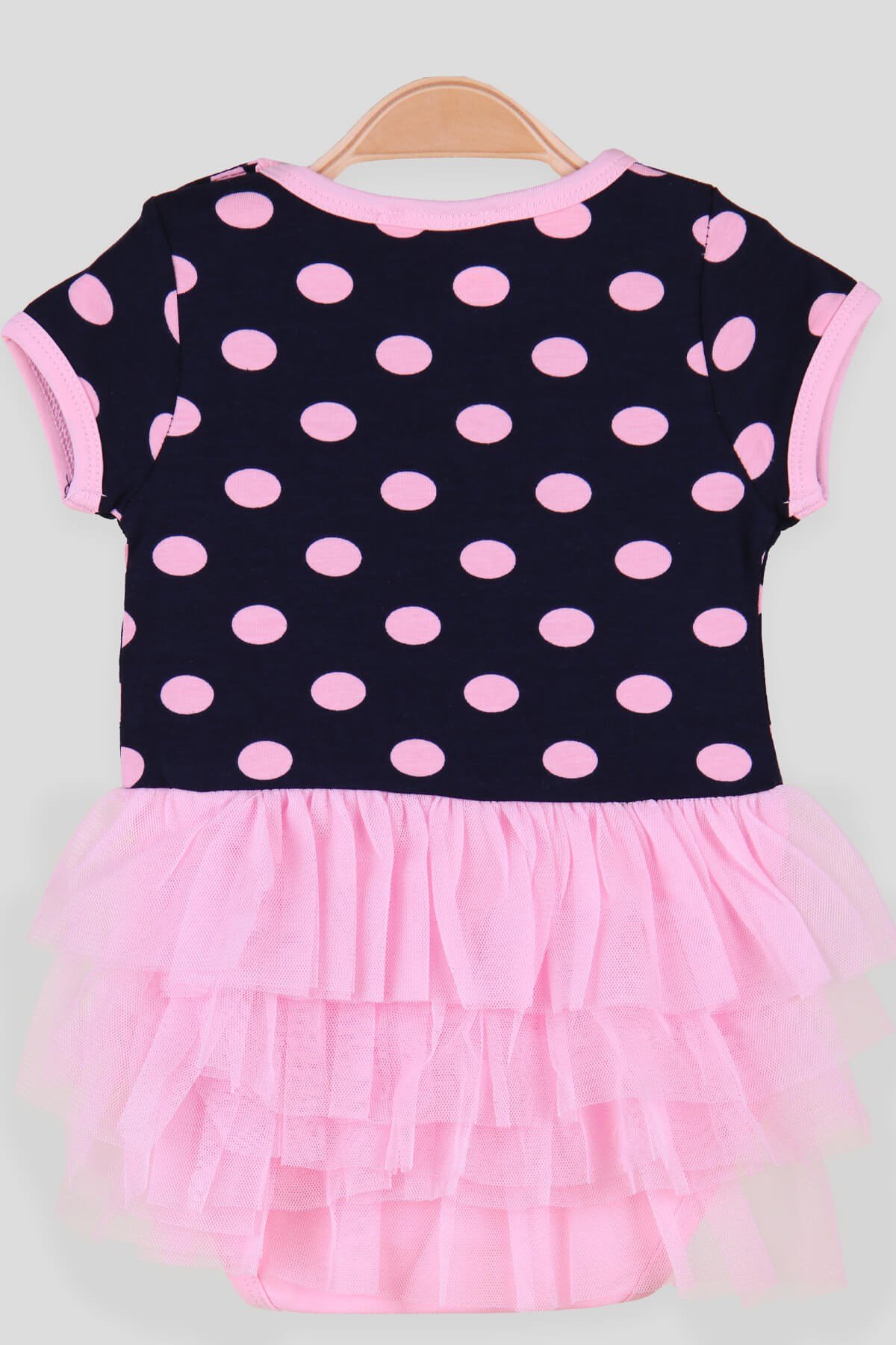 Breeze Kız Bebek Zıbın Elbise Tüllü  Pembe (6 Ay-2 Yaş)