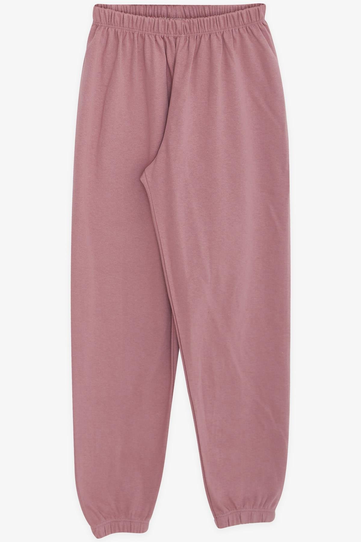 Breeze Kız Çocuk Pijama Takımı Desenli Lacivert (4-8 Yaş)