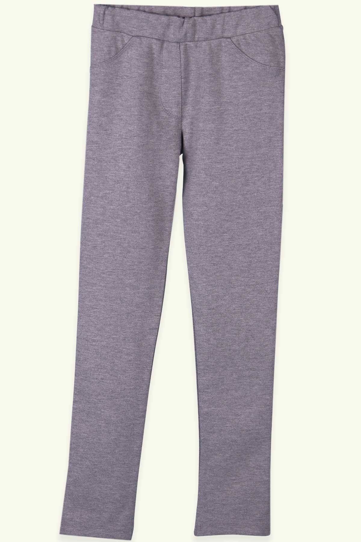 Breeze Kız Çocuk Tayt Pantolon Gri (9-14 Yaş)