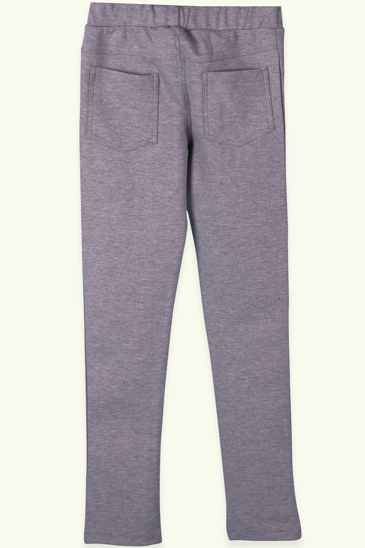 Breeze Kız Çocuk Tayt Pantolon Gri (9-14 Yaş)