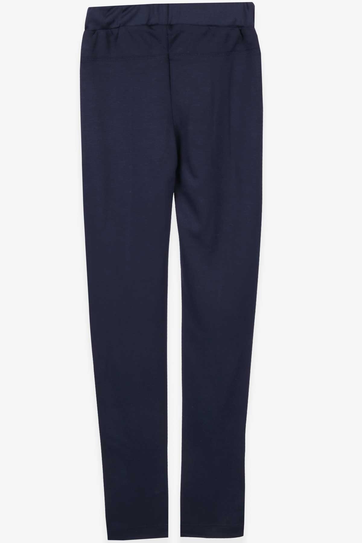 Breeze Kiz Çocuk Tayt Pantolon Lacivert (8-14 Yaş)
