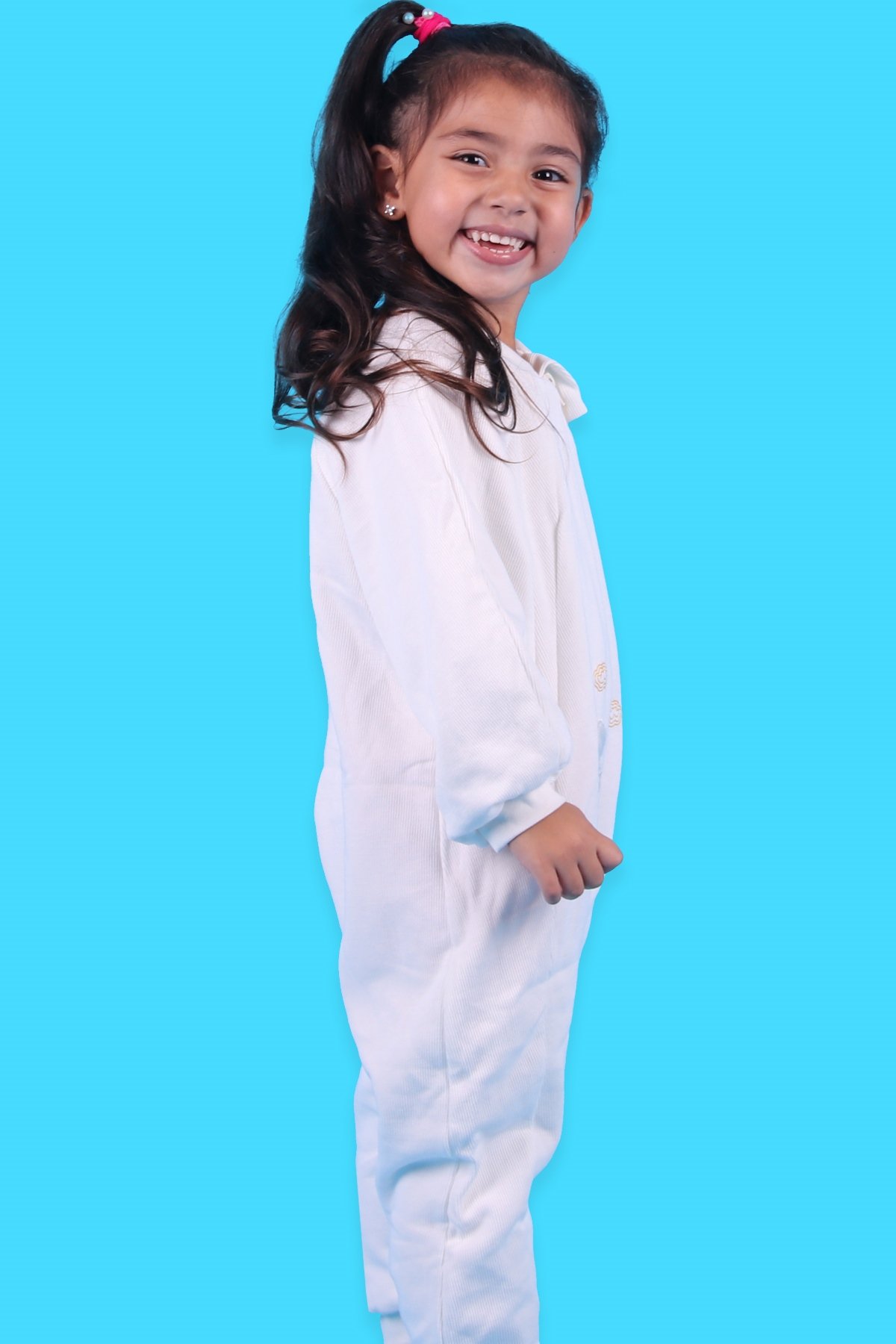 ÖZLEM Kız Bebek Uyku Tulumu Ayıcıklı Ekru (1-4 Yaş)