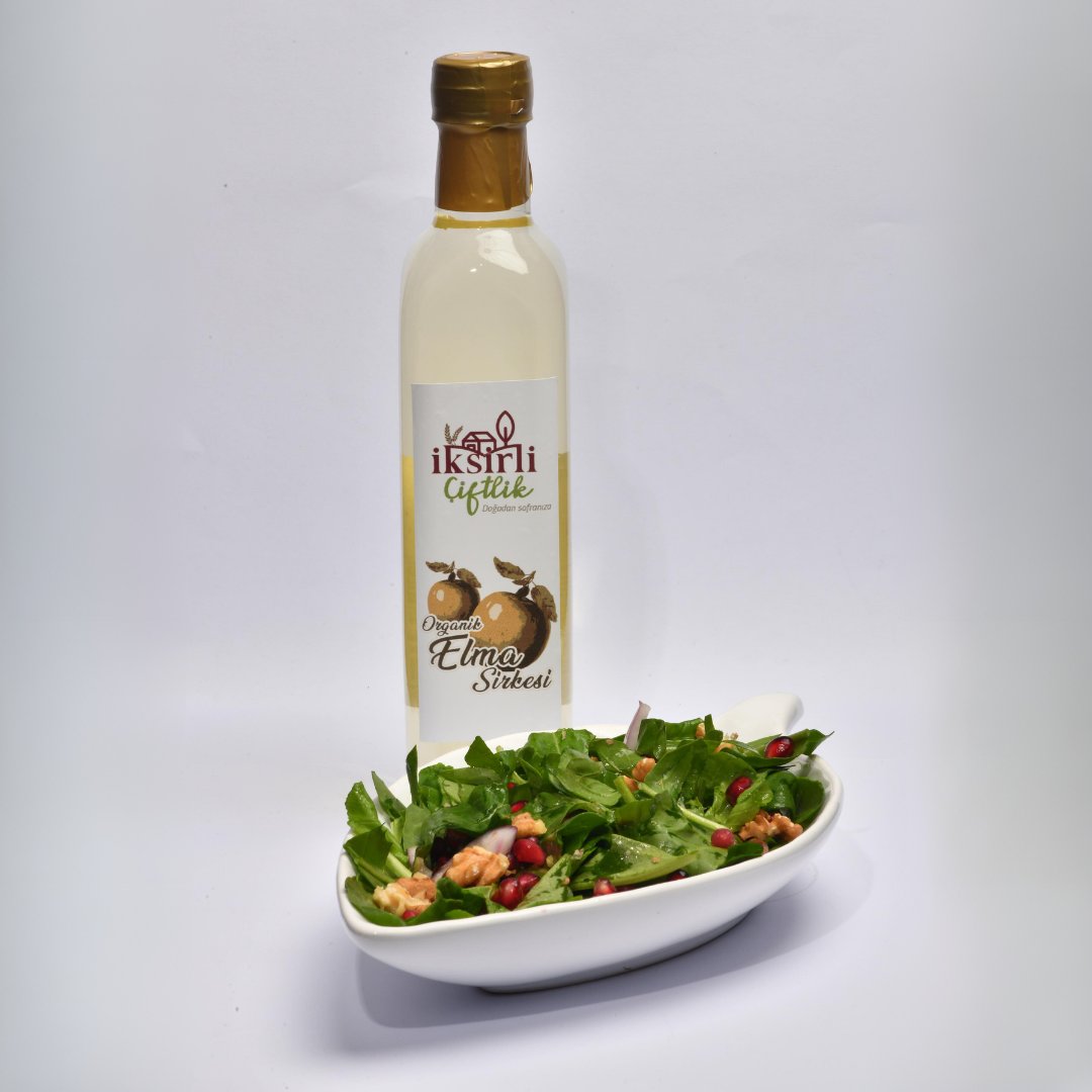Organik Elma Sirkesi (Dağ elması ile) 500 ml 