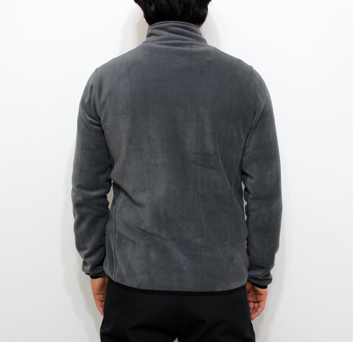 Mudwill Erkek Mikro Polar Sweatshirt-Gri