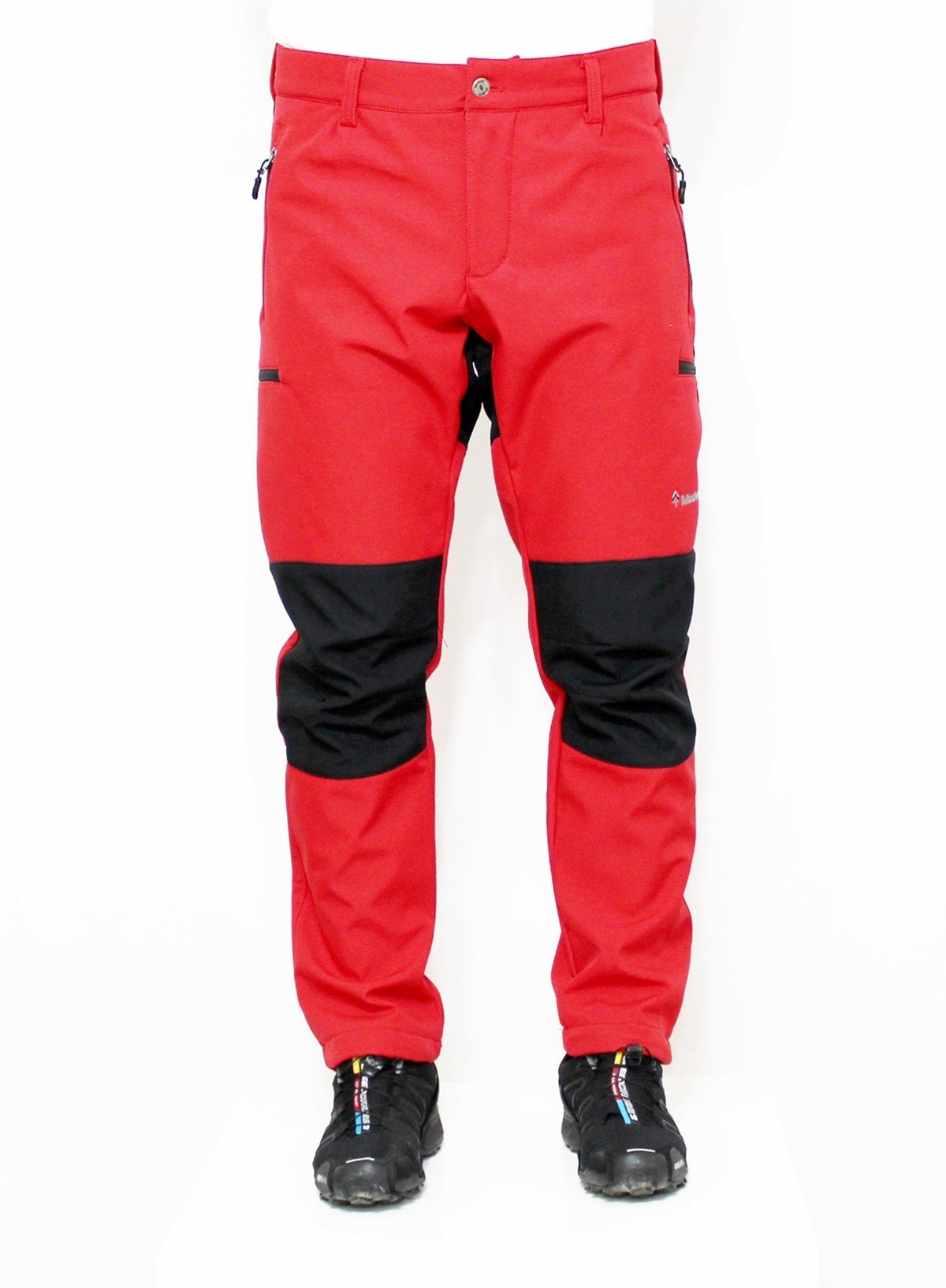 Mudwill Hiker500 Kışlık Softshell Pantolon-Kırmızı Siyah