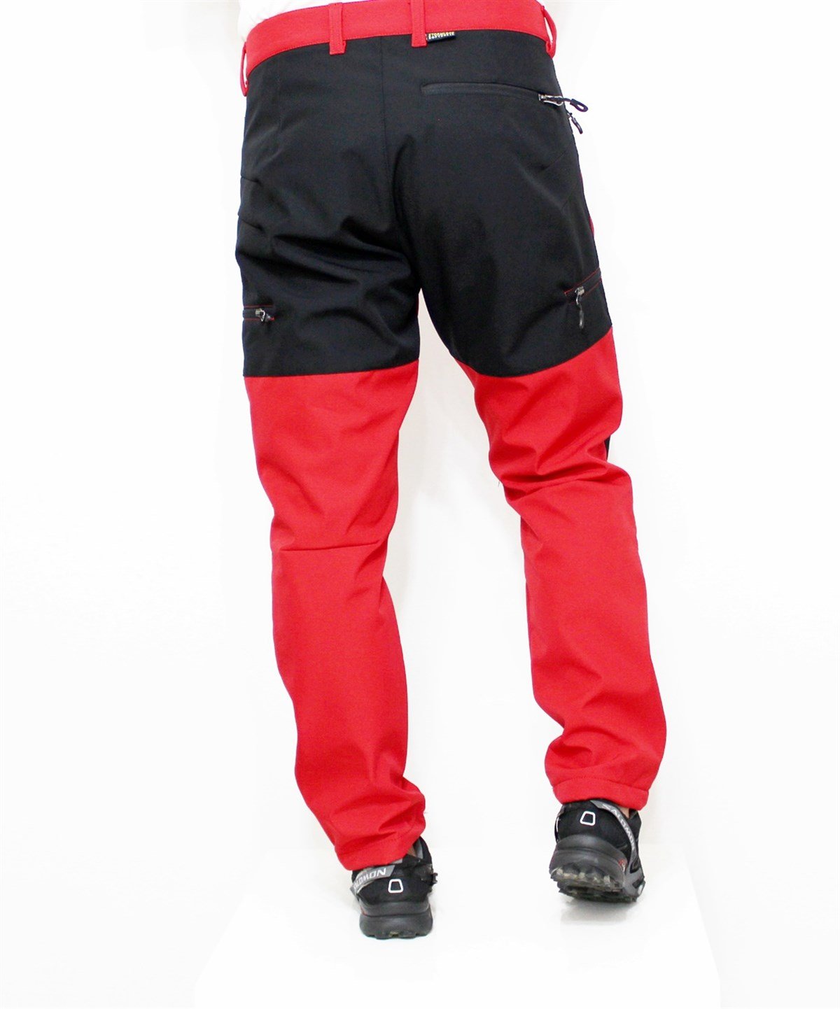 Mudwill Hiker500 Kışlık Softshell Pantolon-Kırmızı Siyah