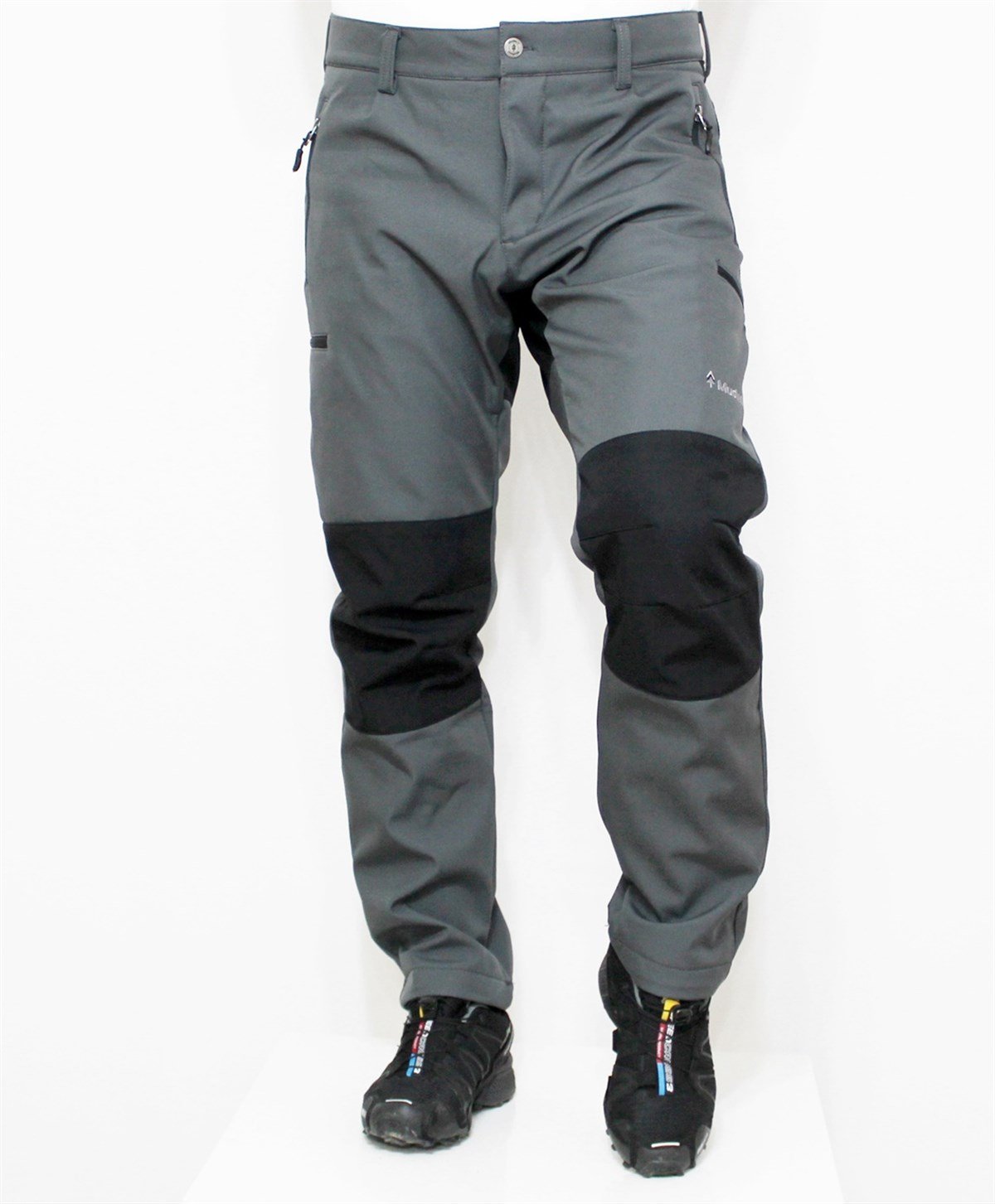Mudwill Hiker500 Kışlık Softshell Pantolon-Gri Siyah