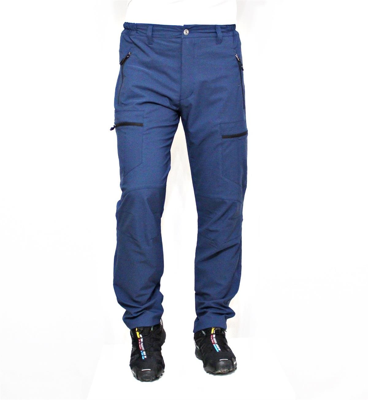 Mudwill Mikro Likralı Yazlık Trekking Pantolon-İndigo Mavi