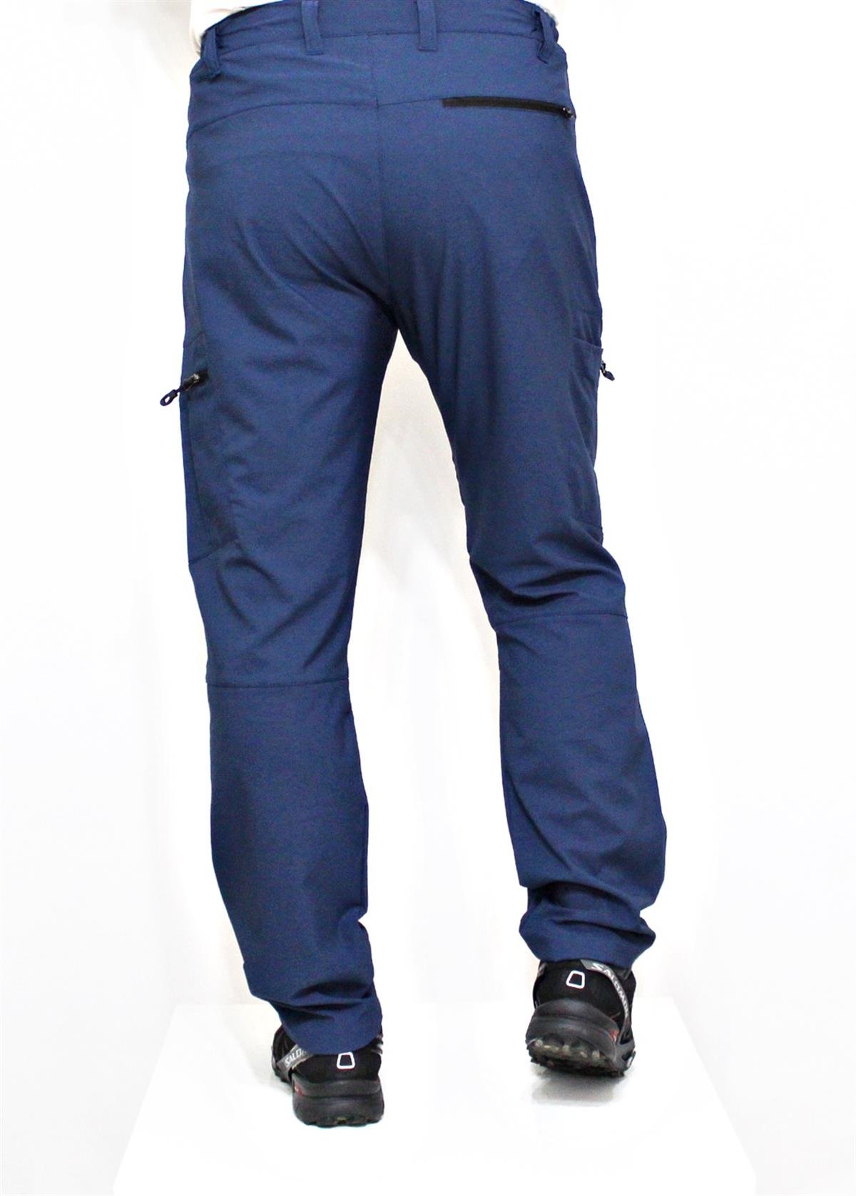 Mudwill Mikro Likralı Yazlık Trekking Pantolon-İndigo Mavi