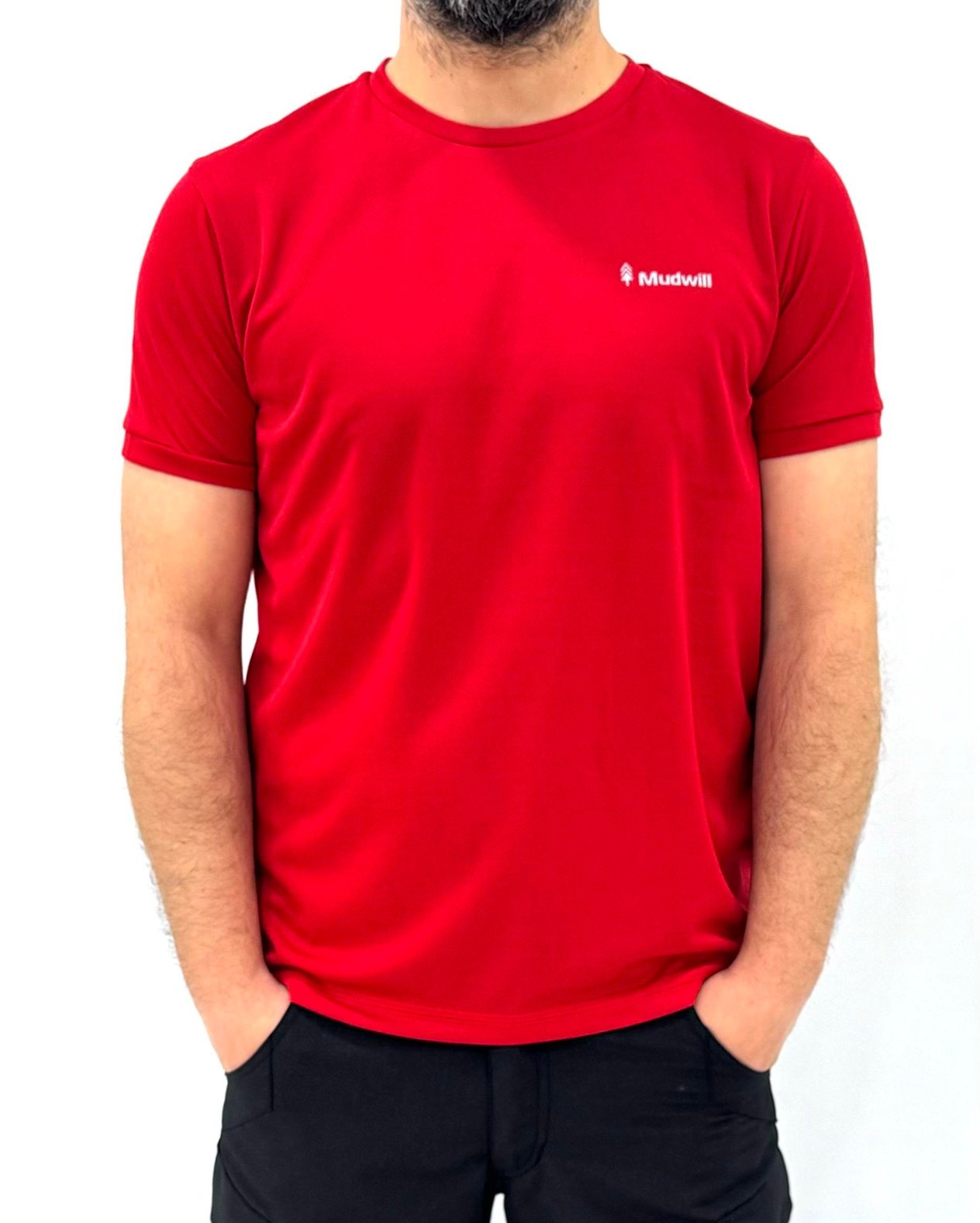 Mudwill Outdoor Dry Touch Spor T-Shirt-Kırmızı