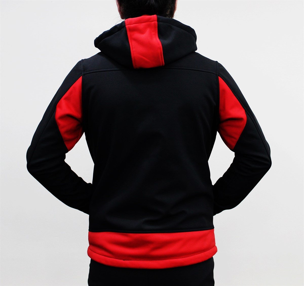 Mudwill Outdoor Softshell Erkek Mont Ceket - Kırmızı-Siyah