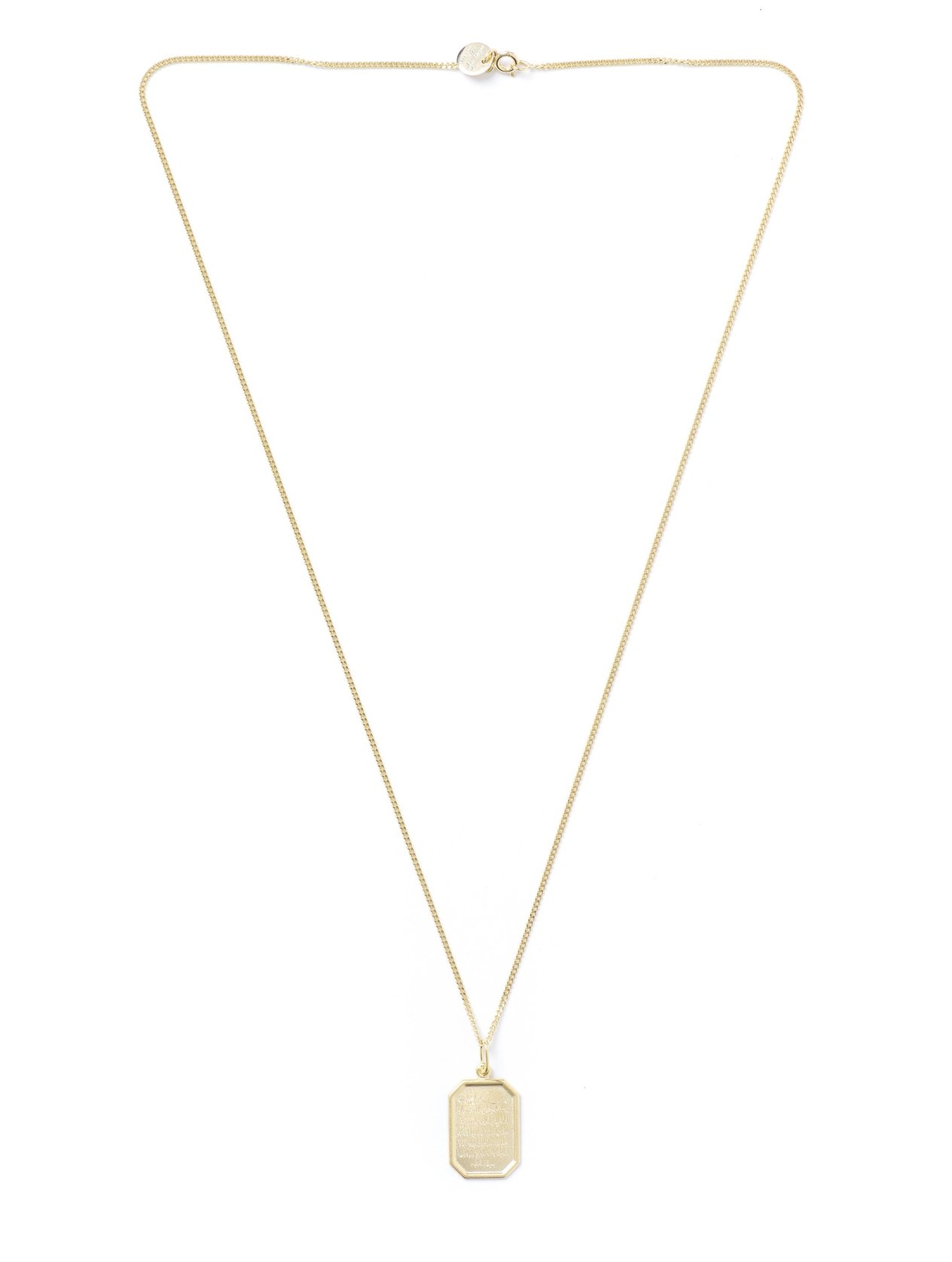 Dua Kolye 925 Ayar Gümüş gold