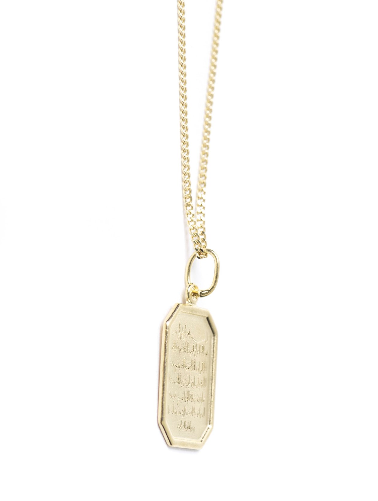 Dua Kolye 925 Ayar Gümüş gold