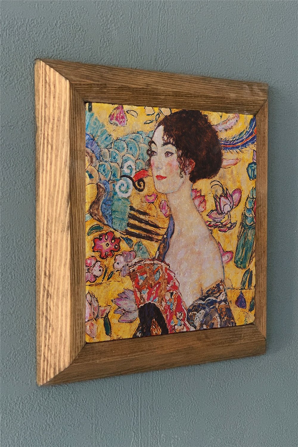 MASİF ÇERÇEVELİ DOĞALTAŞ TABLO PANO OSCAR STONE DECOR 28x28 cm / PRMT2020-1417