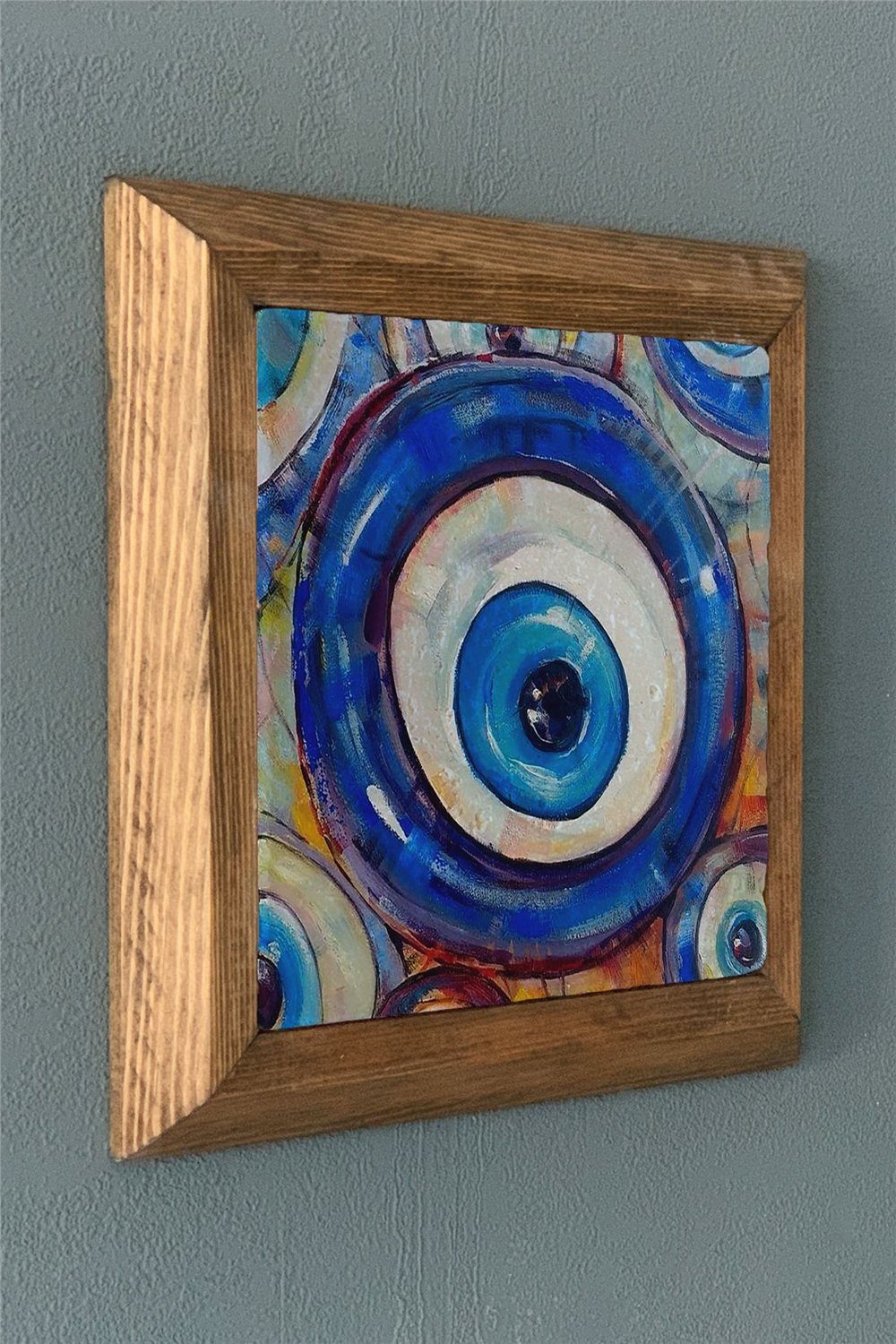 MASİF ÇERÇEVELİ DOĞALTAŞ TABLO PANO OSCAR STONE DECOR 28x28 cm / PRMT2020-1481