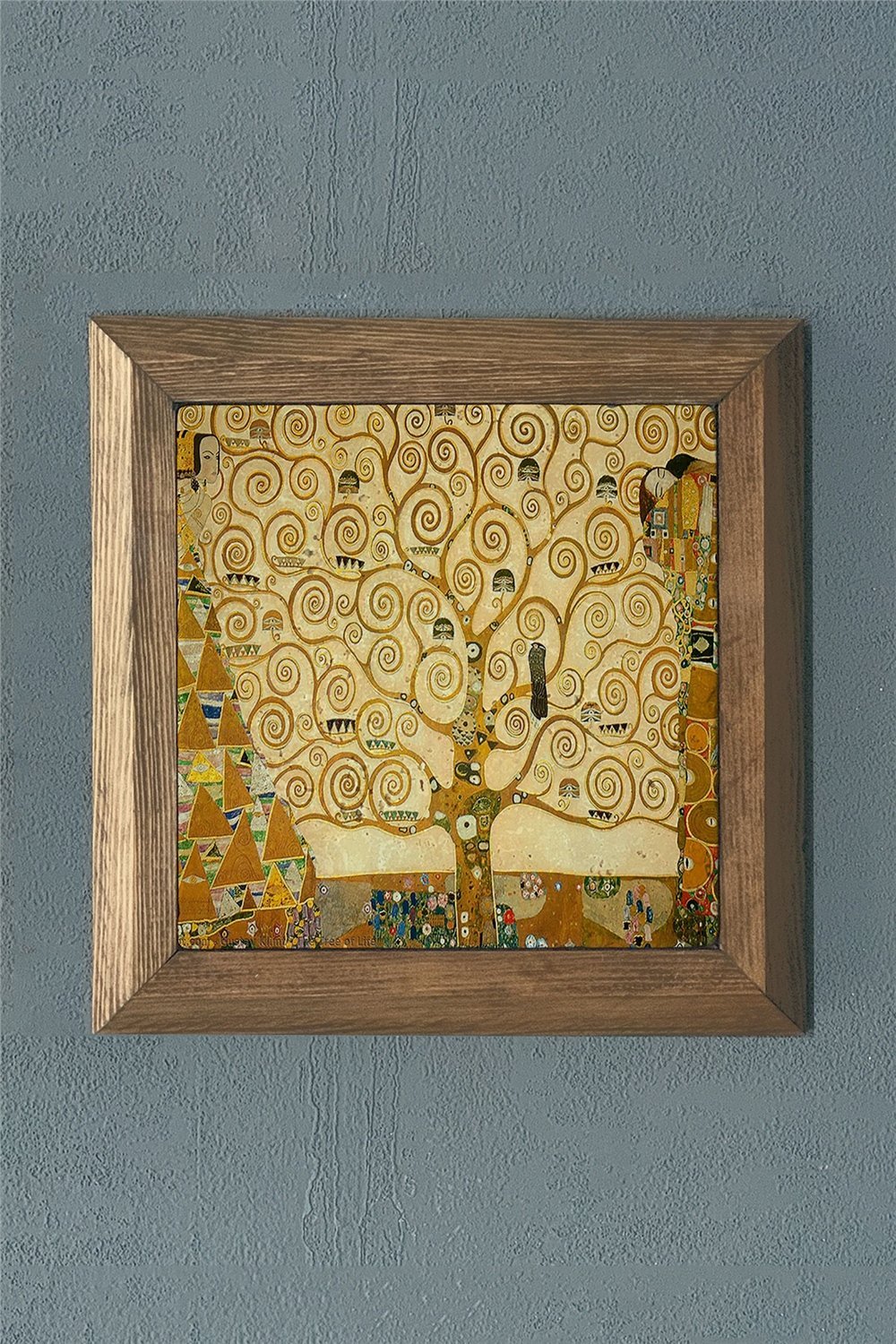 MASİF ÇERÇEVELİ DOĞALTAŞ TABLO PANO OSCAR STONE DECOR 28x28 cm / PRMT2020-1411