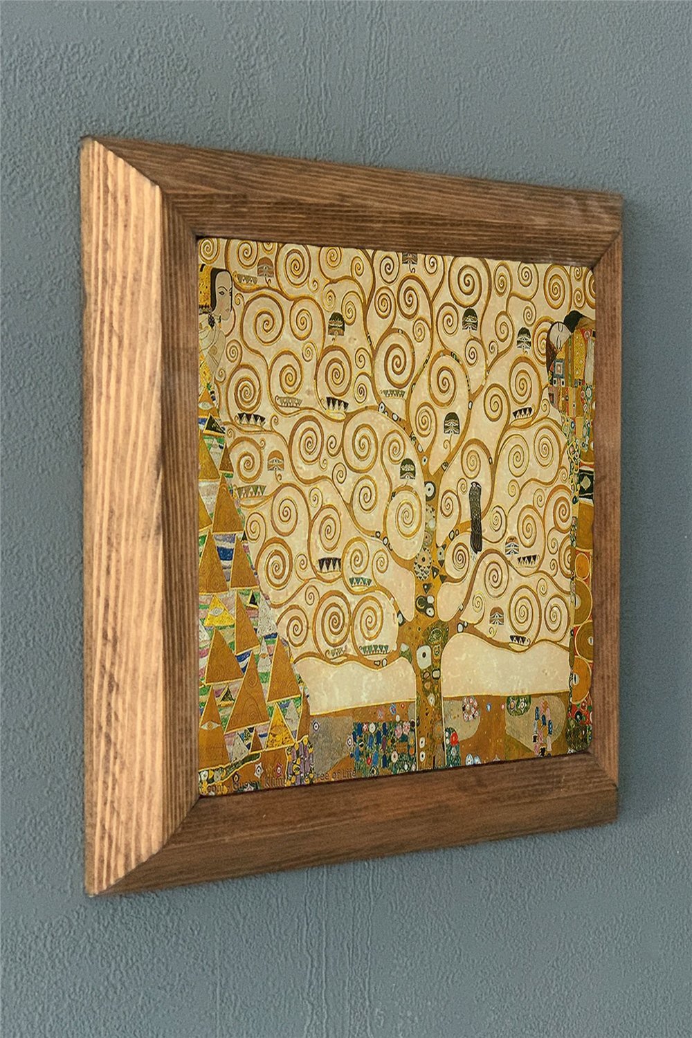 MASİF ÇERÇEVELİ DOĞALTAŞ TABLO PANO OSCAR STONE DECOR 28x28 cm / PRMT2020-1411