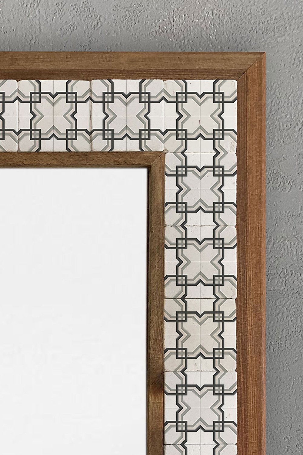 OSCAR STONE DECOR ÇERÇEVELİ MOZAİK DOĞALTAŞ AYNA / AYN4060-023