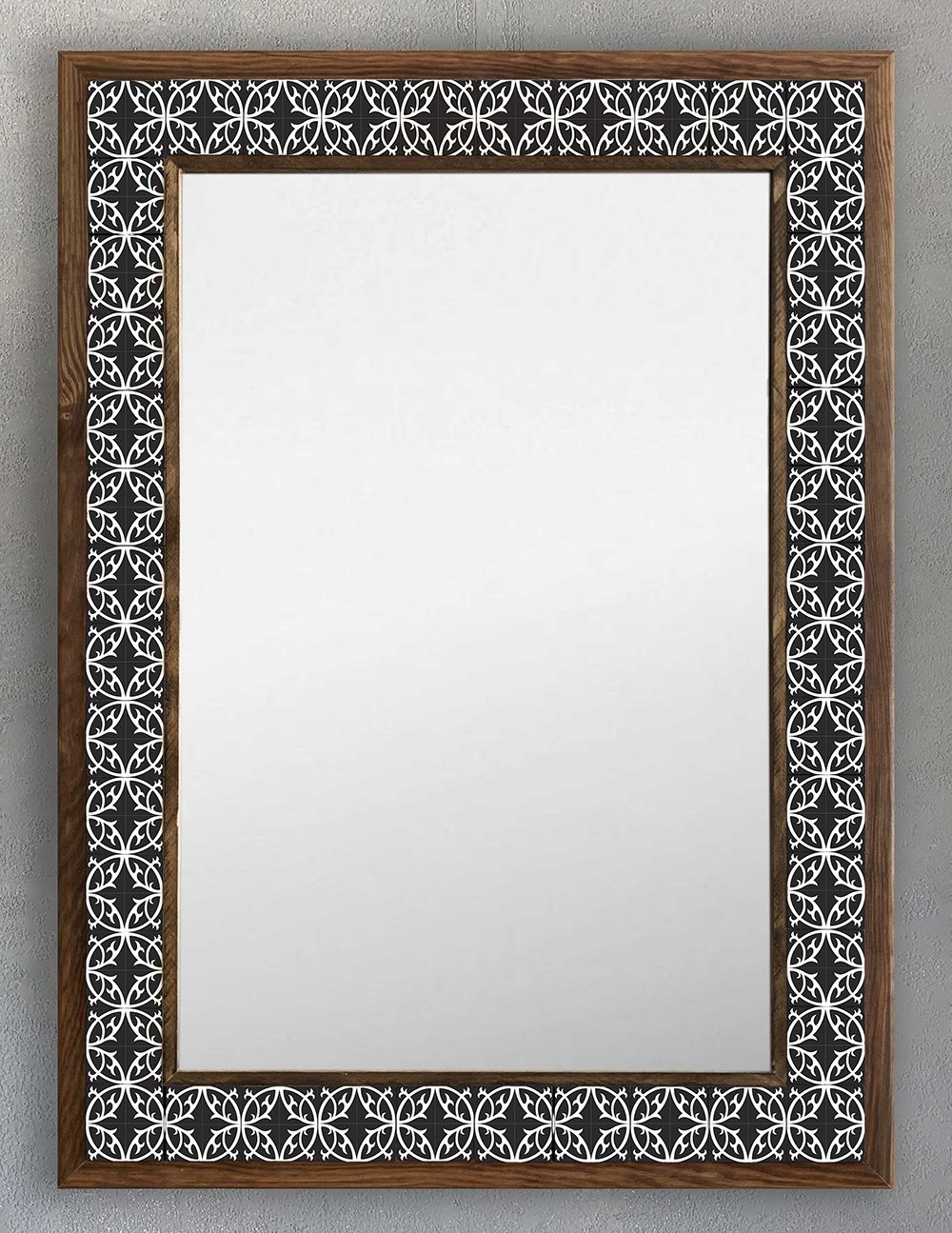 OSCAR STONE DECOR ÇERÇEVELİ MOZAİK DOĞALTAŞ AYNA / AYN4060-023