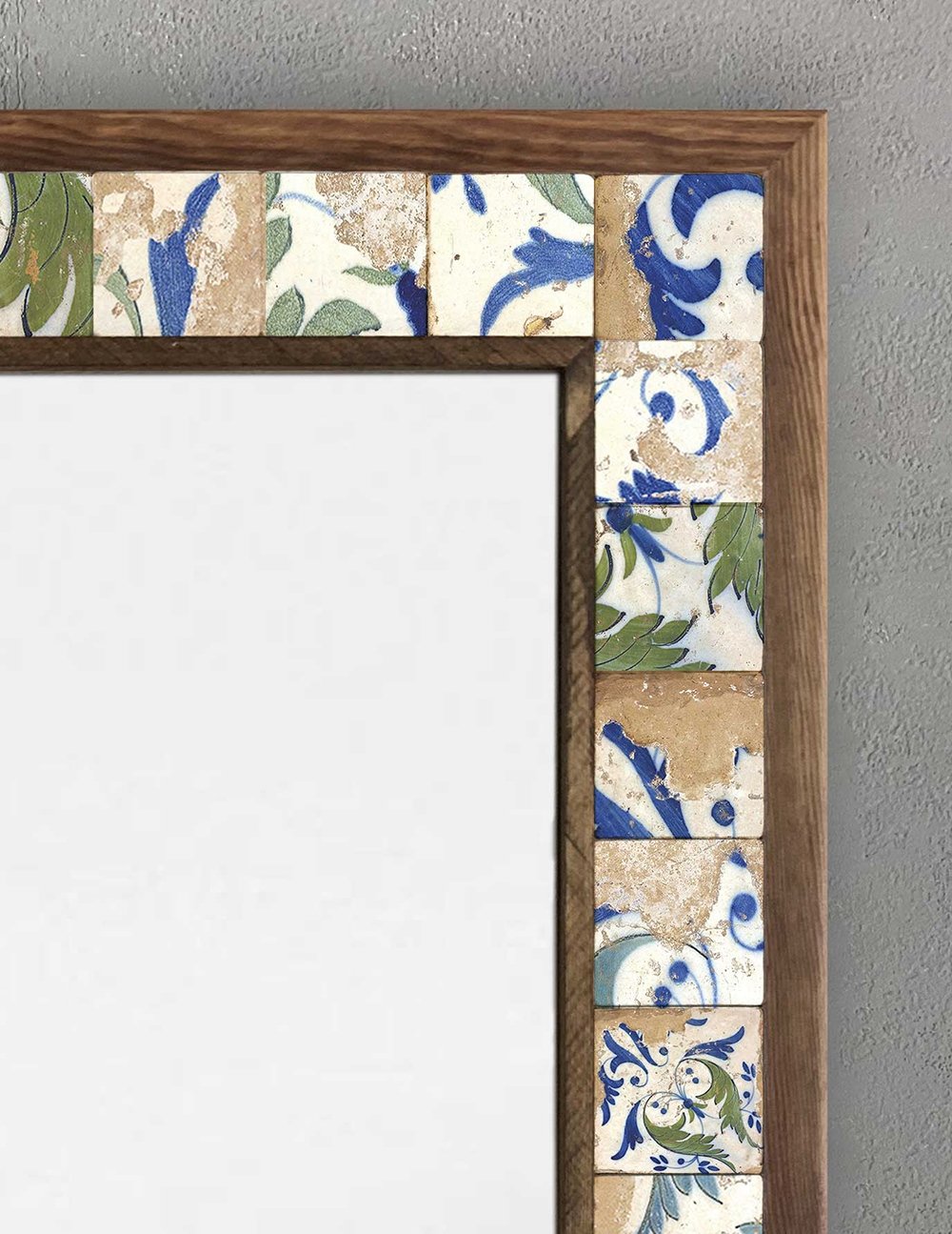 OSCAR STONE DECOR ÇERÇEVELİ MOZAİK DOĞALTAŞ AYNA / AYN4060-023