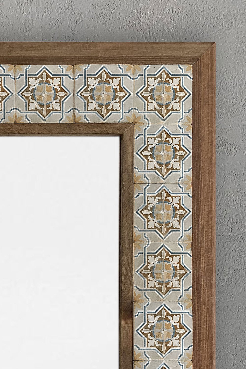 OSCAR STONE DECOR ÇERÇEVELİ MOZAİK DOĞALTAŞ AYNA / AYN4060-109