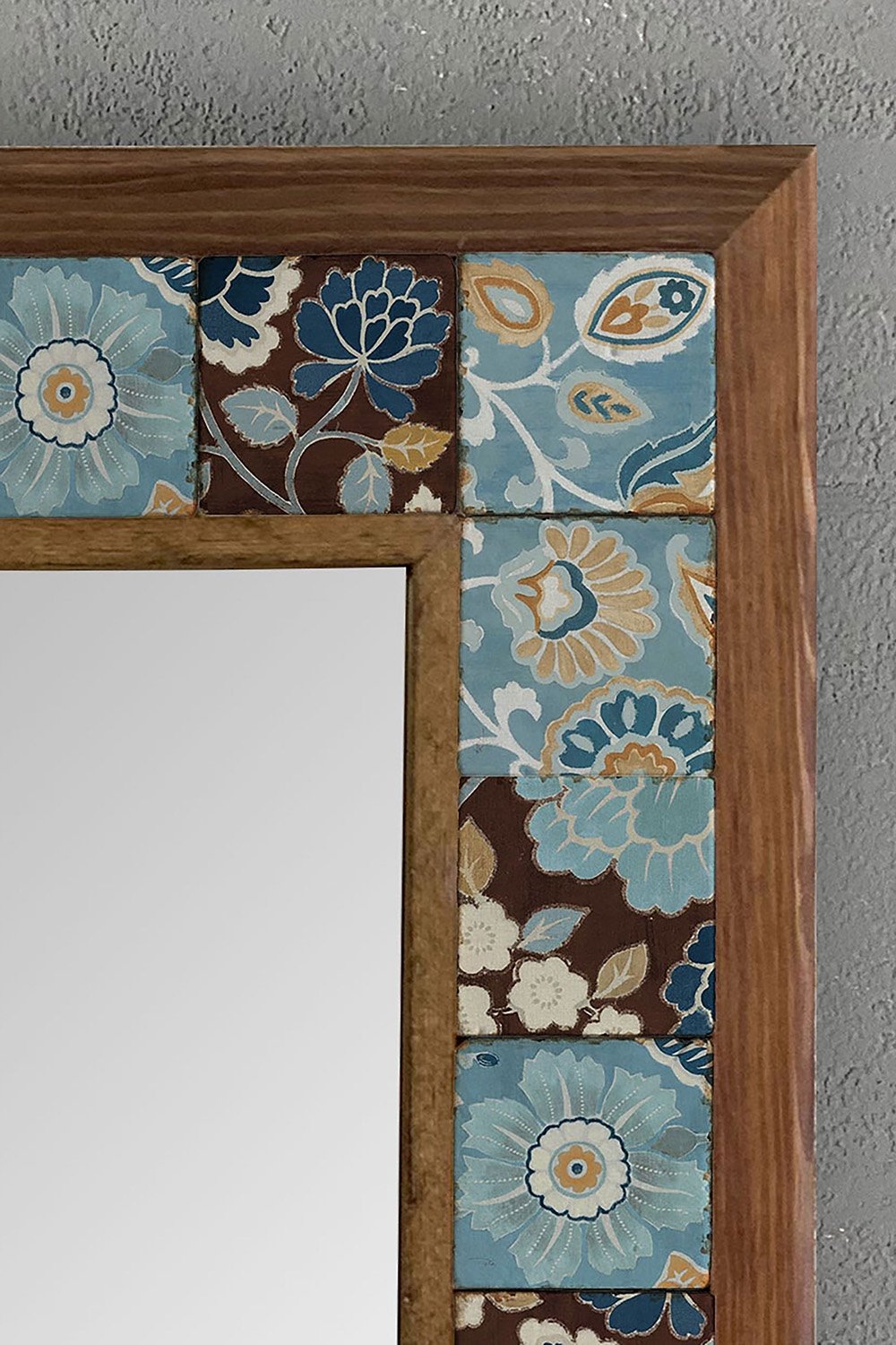 OSCAR STONE DECOR ÇERÇEVELİ MOZAİK DOĞALTAŞ AYNA / AYN4040-024