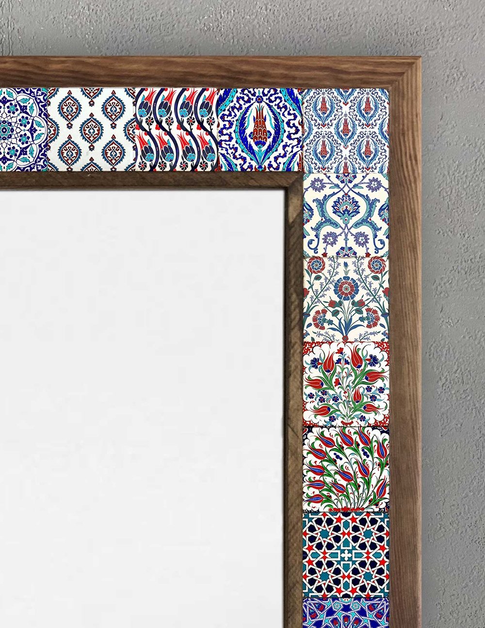 OSCAR STONE DECOR ÇERÇEVELİ MOZAİK DOĞALTAŞ AYNA / AYN4060-023