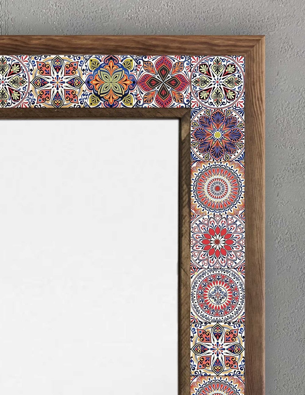 OSCAR STONE DECOR ÇERÇEVELİ MOZAİK DOĞALTAŞ AYNA / AYN4060-023