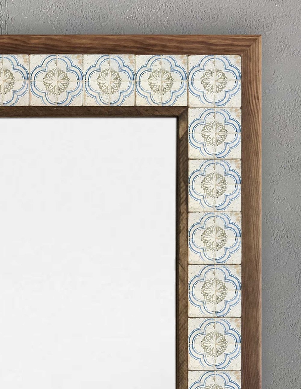 OSCAR STONE DECOR ÇERÇEVELİ MOZAİK DOĞALTAŞ AYNA / AYN4060-023