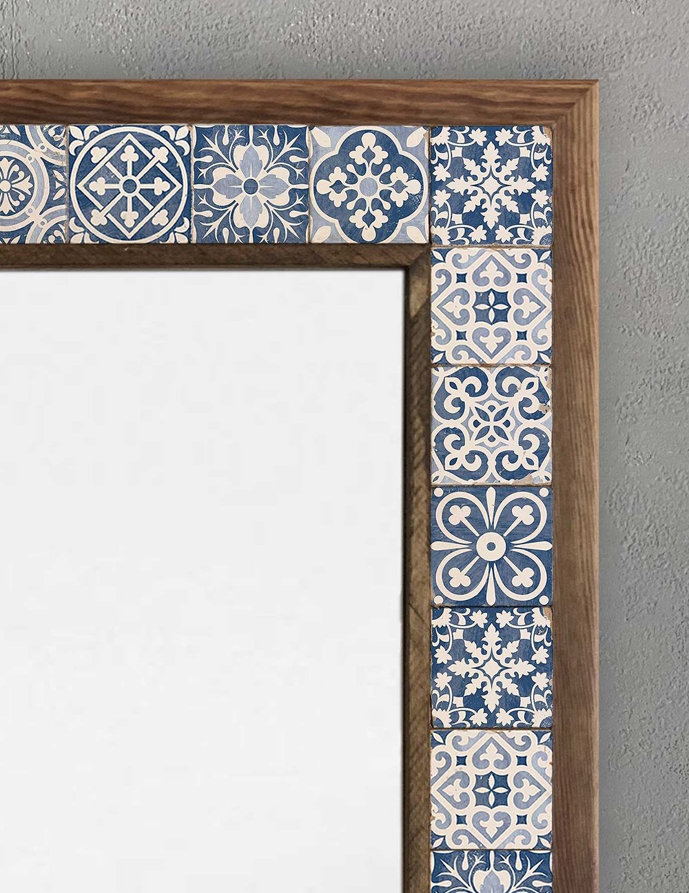 OSCAR STONE DECOR ÇERÇEVELİ MOZAİK DOĞALTAŞ AYNA / AYN4060-023