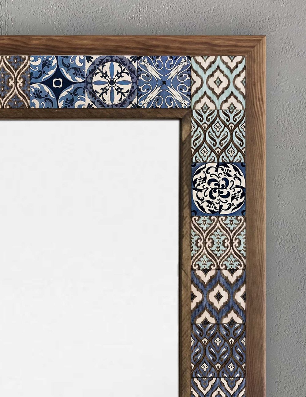 OSCAR STONE DECOR ÇERÇEVELİ MOZAİK DOĞALTAŞ AYNA / AYN4060-023