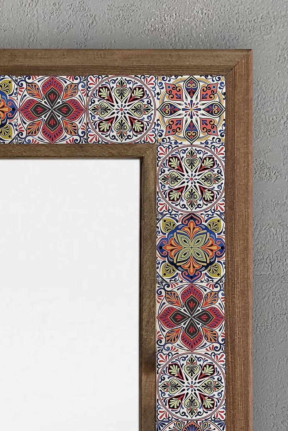OSCAR STONE DECOR ÇERÇEVELİ MOZAİK DOĞALTAŞ AYNA / AYN4060-023