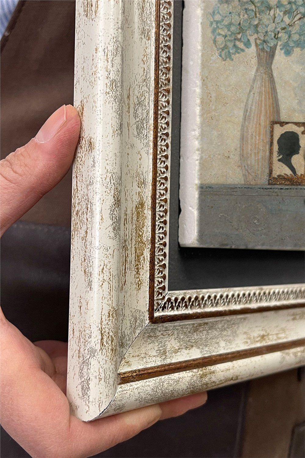 Oscar Stone Decor Çerçeveli Tablo Taş Duvar Dekoru 30 X 30 Cm Dekor Eskitme Tablo