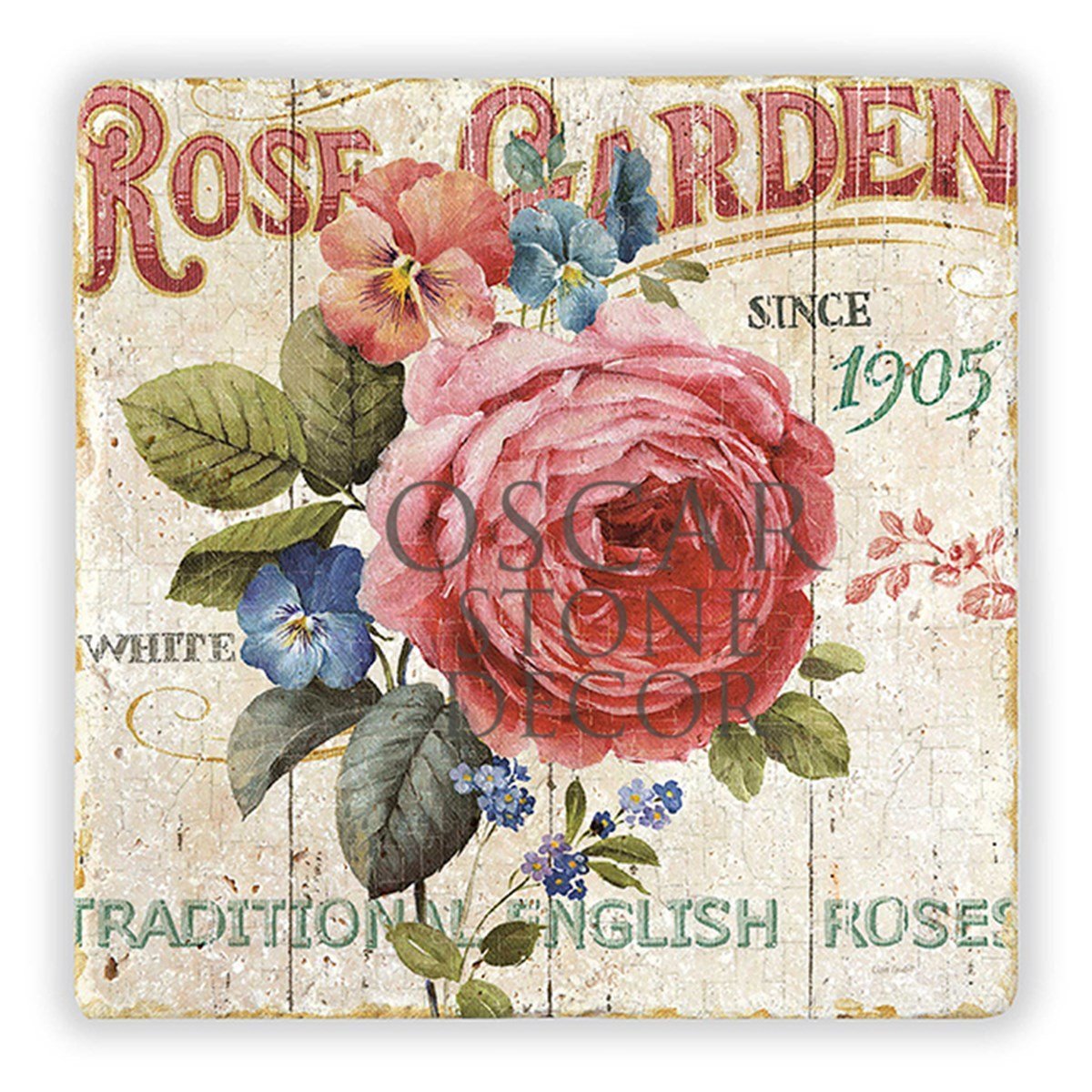 OSCAR STONE DECOR ROSE GARDEN DOĞALTAŞ DUVAR DEKORU / DD141 (WALL DECOR)