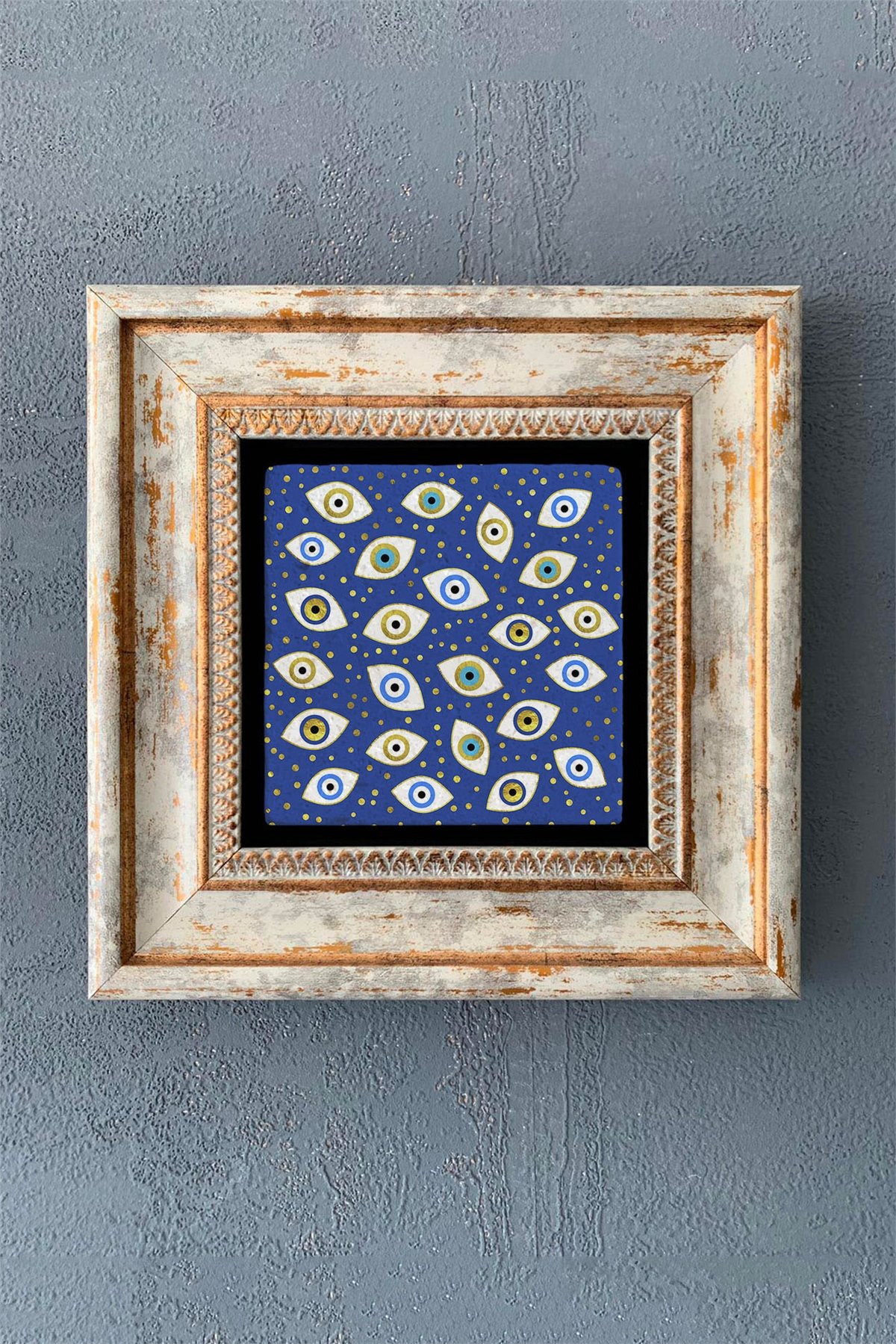 OSCAR STONE DECOR TEKLİ ÇERÇEVELİ DOĞALTAŞ DUVAR DEKORU / CDD1-40-1001 (WALL DECOR)