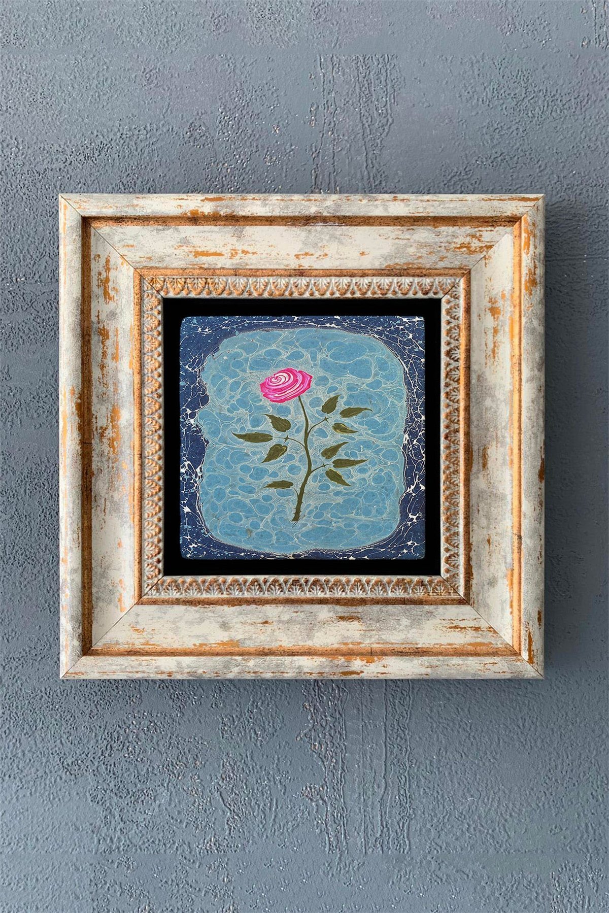 OSCAR STONE DECOR TEKLİ ÇERÇEVELİ DOĞALTAŞ DUVAR DEKORU / CDD1-40-1126 (WALL DECOR)