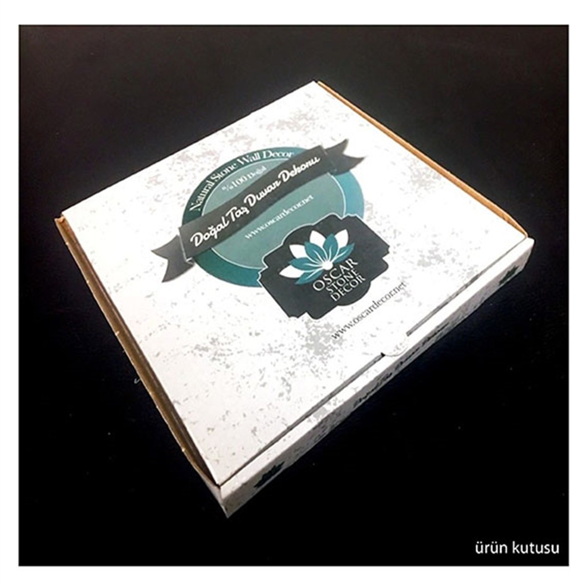 OSCAR STONE DECOR TEKLİ ÇERÇEVELİ DOĞALTAŞ DUVAR DEKORU / CDD-40-547 (WALL DECOR)