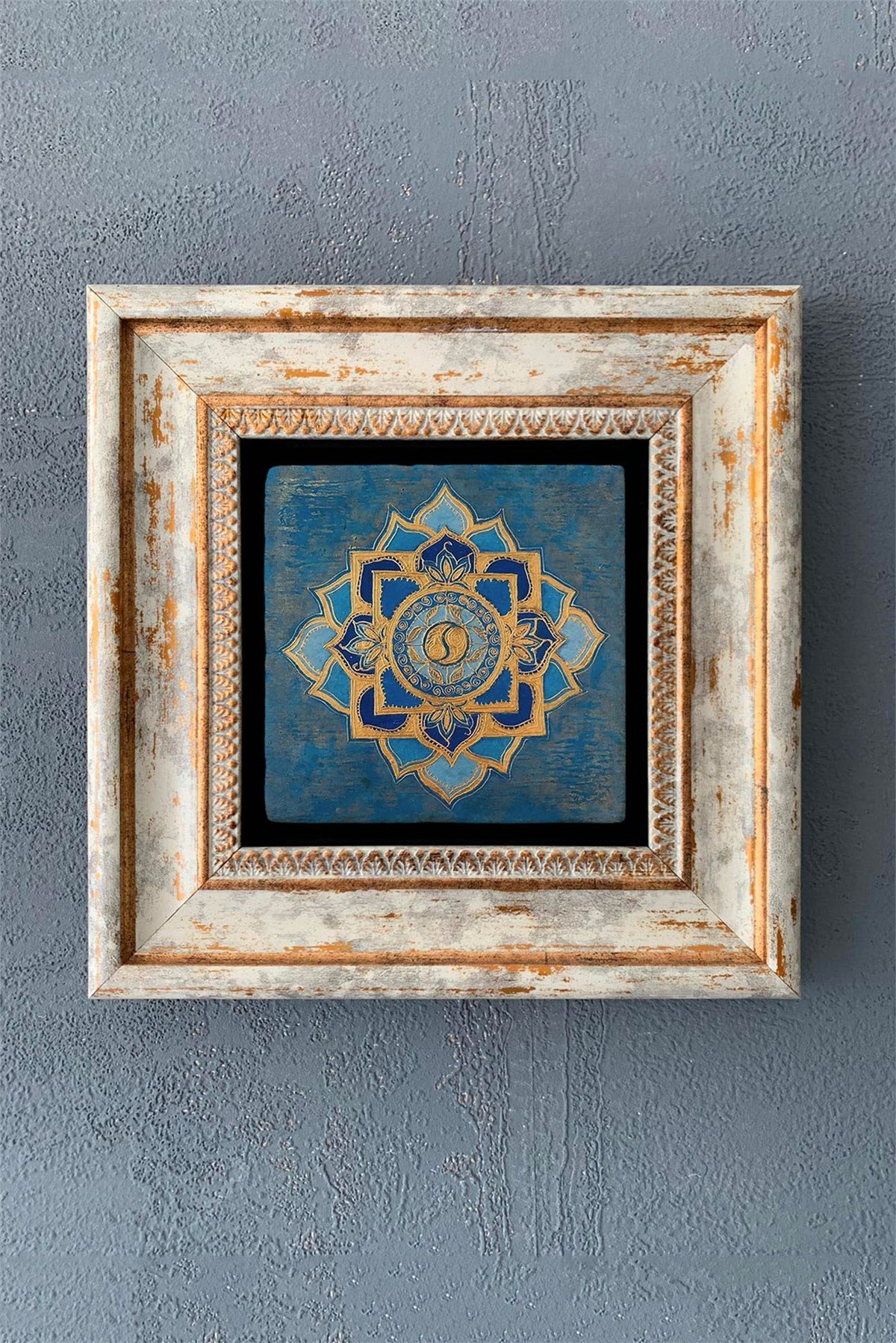 OSCAR STONE DECOR TEKLİ ÇERÇEVELİ DOĞALTAŞ DUVAR DEKORU / CDD1-40-1050 (WALL DECOR)