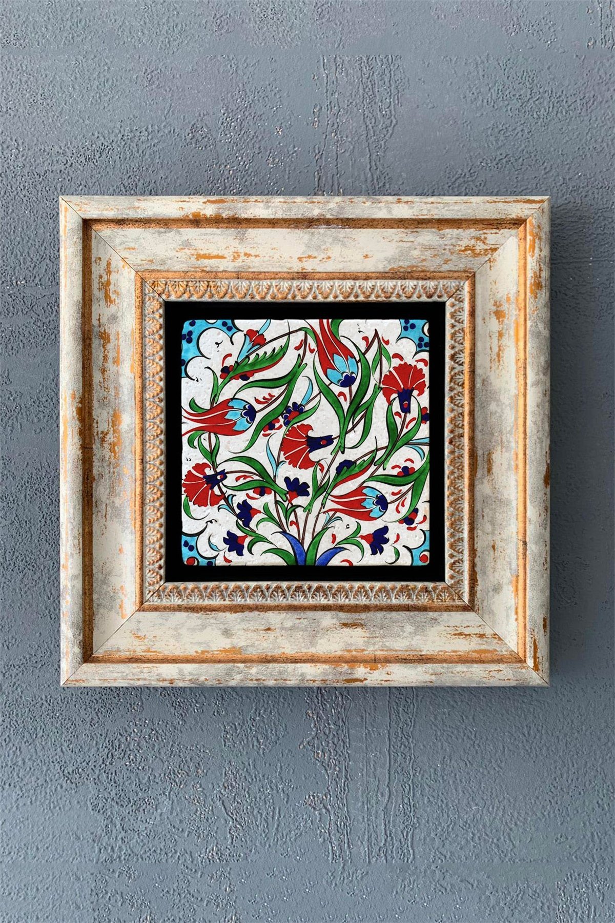OSCAR STONE DECOR TEKLİ ÇERÇEVELİ DOĞALTAŞ DUVAR DEKORU / CDD1-40-1227 (WALL DECOR)