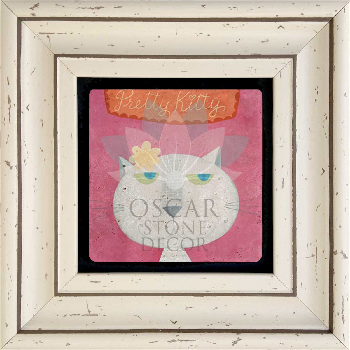 OSCAR STONE DECOR TEKLİ ÇERÇEVELİ DOĞALTAŞ DUVAR DEKORU / CDD-30-050 (WALL DECOR)