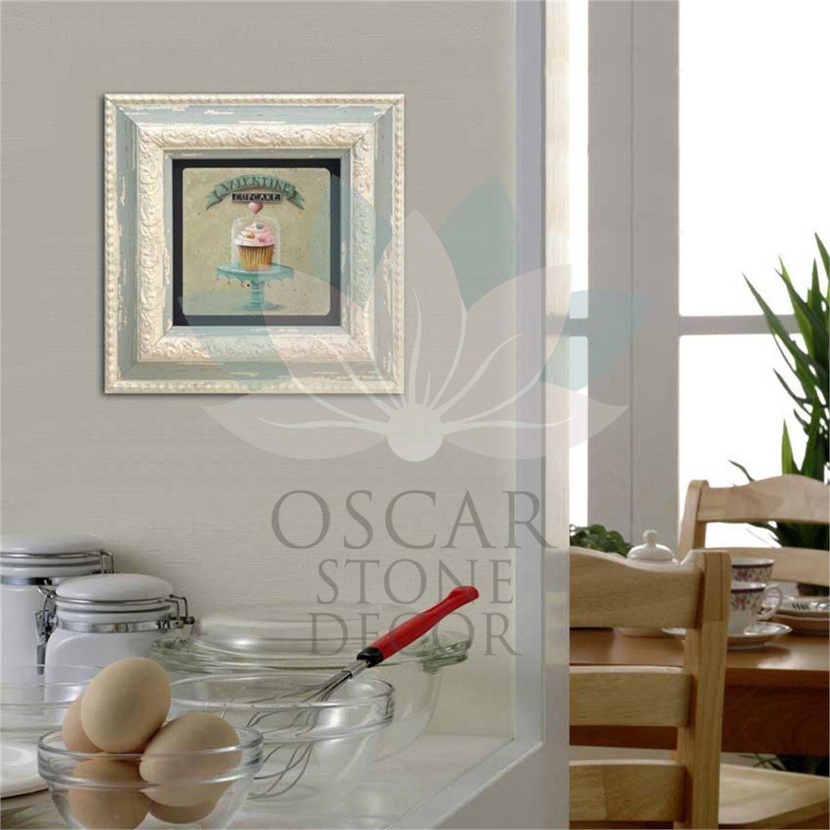 OSCAR STONE DECOR TEKLİ ÇERÇEVELİ DOĞALTAŞ DUVAR DEKORU / CDD-10-027 (WALL DECOR)