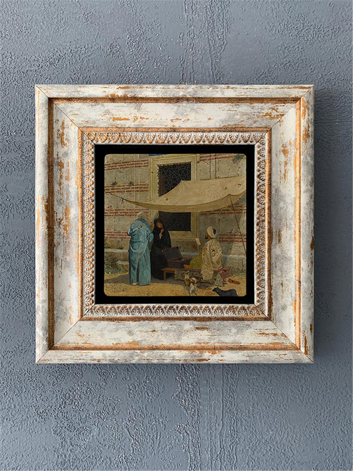 OSCAR STONE DECOR TEKLİ ÇERÇEVELİ DOĞALTAŞ DUVAR DEKORU / CDD1-40-178 (WALL DECOR)