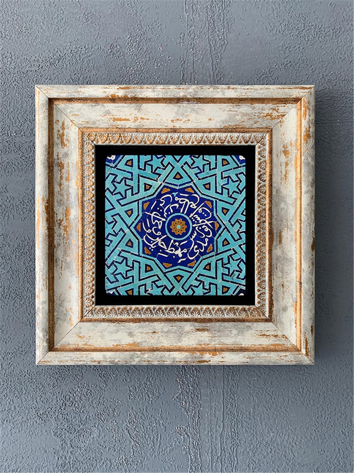 OSCAR STONE DECOR TEKLİ ÇERÇEVELİ DOĞALTAŞ DUVAR DEKORU / CDD1-40-301 (WALL DECOR)