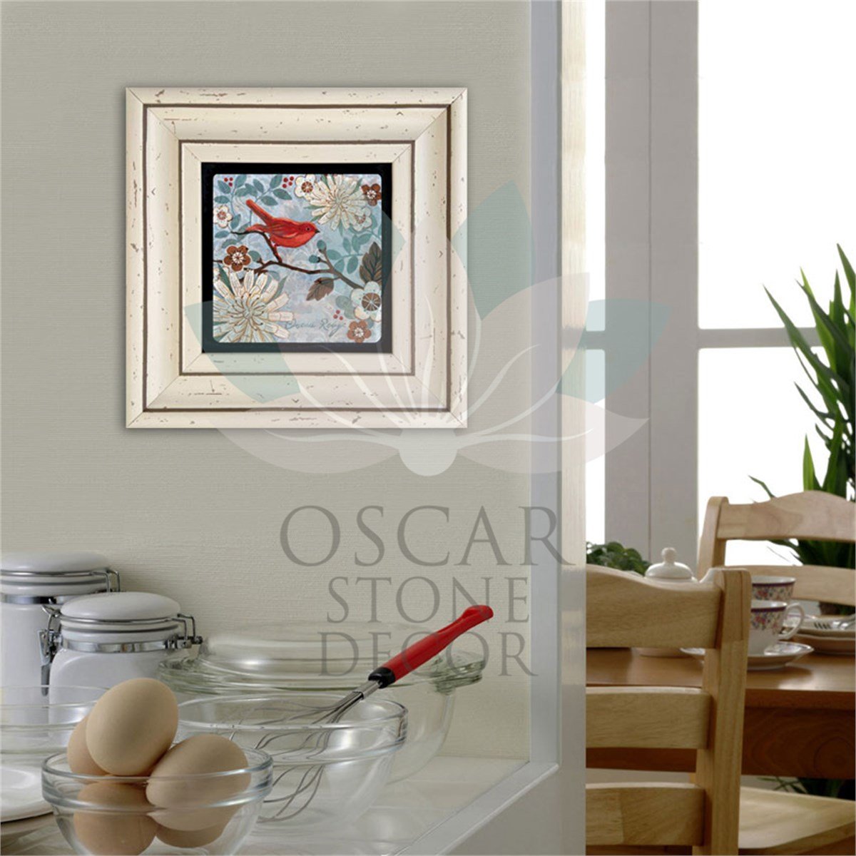 OSCAR STONE DECOR TEKLİ ÇERÇEVELİ DOĞALTAŞ DUVAR DEKORU / CDD-30-006 (WALL DECOR)