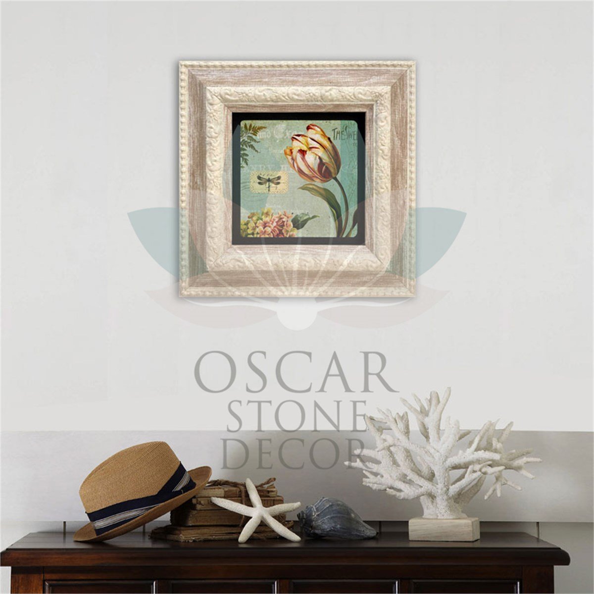 OSCAR STONE DECOR TEKLİ ÇERÇEVELİ DOĞALTAŞ DUVAR DEKORU / CDD-20-016 (WALL DECOR)
