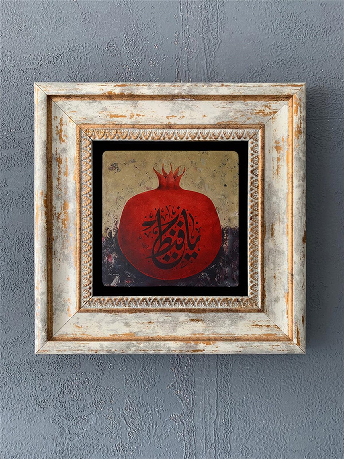 OSCAR STONE DECOR TEKLİ ÇERÇEVELİ DOĞALTAŞ DUVAR DEKORU / CDD1-40-469 (WALL DECOR)
