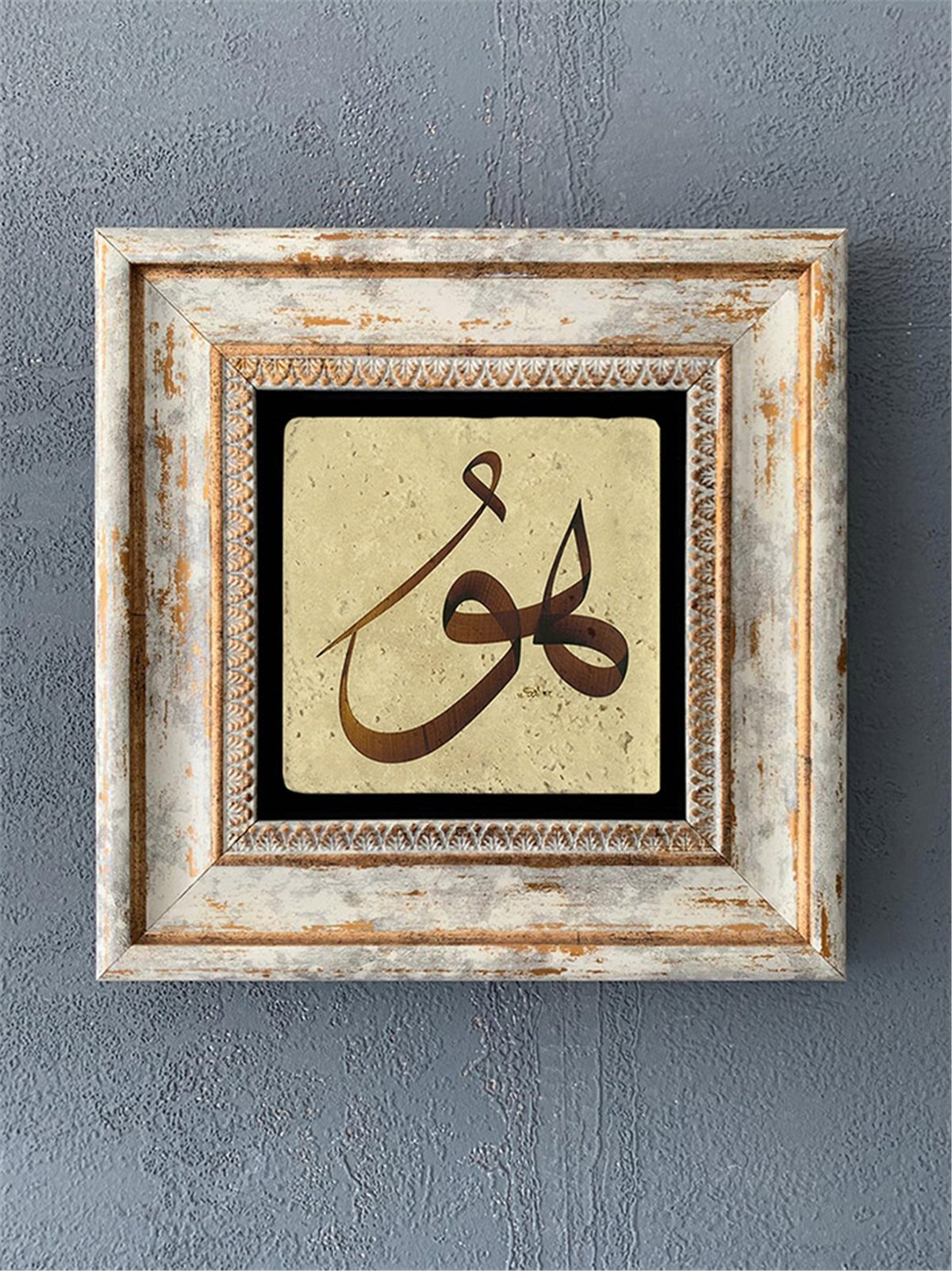 OSCAR STONE DECOR TEKLİ ÇERÇEVELİ DOĞALTAŞ DUVAR DEKORU / CDD1-40-327 (WALL DECOR)