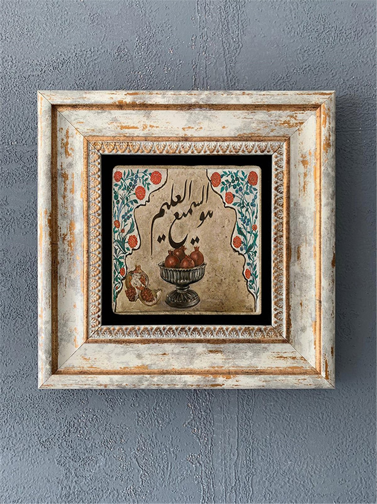 OSCAR STONE DECOR TEKLİ ÇERÇEVELİ DOĞALTAŞ DUVAR DEKORU / CDD1-40-475 (WALL DECOR)
